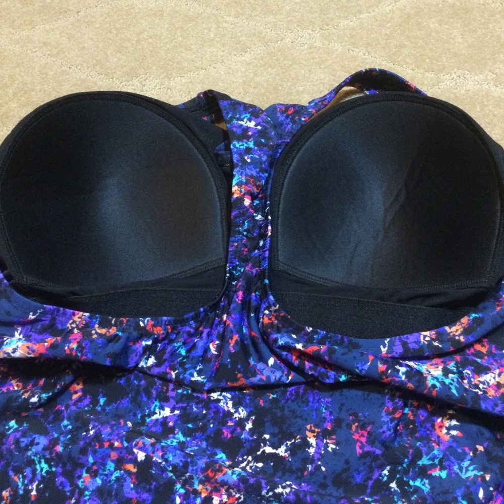 Swimsuits For All NWOT Chlorine Resistant Racerback Tankini Top, 26 - Picture 5 of 7